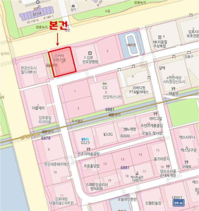 경기도 김포시 김포한강4로 565, 2층 210호 (구래동, 유일스카이오피스텔1)구) 경기도 김포시 구래동 6878-4 근린상가 경매 사진 13