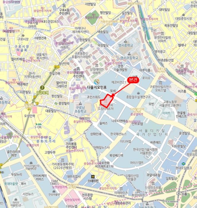 서울특별시 구로구 디지털로31길 41, 제4층 제410호 (구로동, 이앤씨벤처드림타워6차)구) 서울특별시 구로구 구로동 197-28 아파트형공장 경매 사진 13