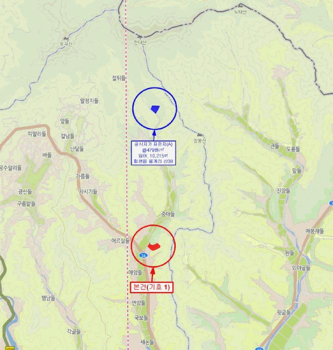 경상남도 합천군 합천읍 용계리 산95 임야 경매 사진 7