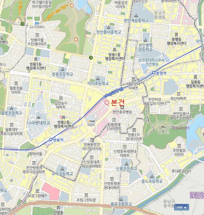 충청남도 천안시 서북구 쌍용동 210-21 천안라마다앙코르호텔 2층208호 근린상가 경매 사진 29