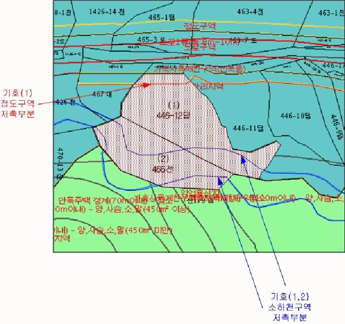 강원특별자치도 홍천군 화촌면 군업리 446-12 답 경매 사진 9