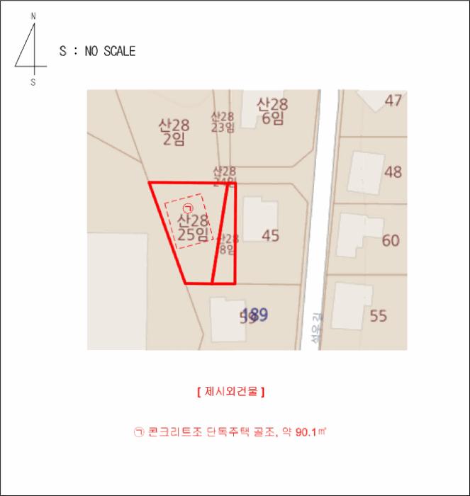 충청북도 음성군 감곡면 상우리 산28-61 임야 경매 사진 43