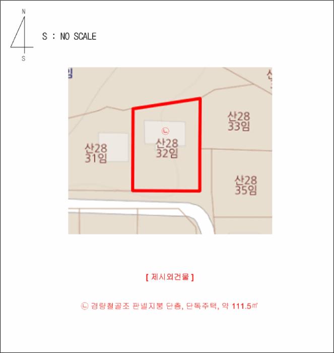 충청북도 음성군 감곡면 상우리 산28-65 임야 경매 사진 42