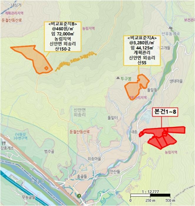 경상남도 산청군 신안면 외송리 산71-7 임야 경매 사진 18