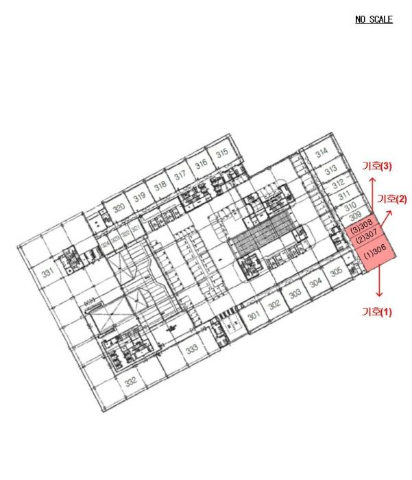경기도 광명시 소하로 190, 3층308호 (소하동,광명지타워)구) 경기도 광명시 소하동 1344 아파트형공장 경매 사진 16