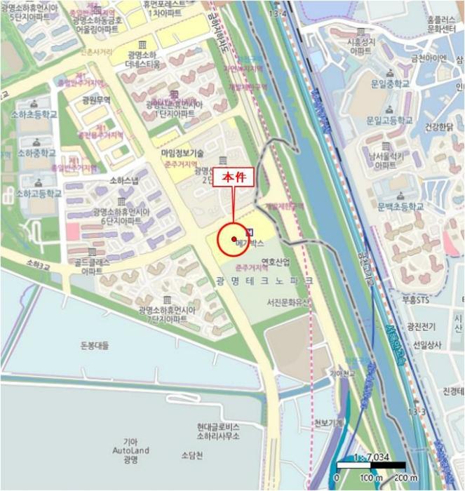 경기도 광명시 소하로 190, 3층308호 (소하동,광명지타워)구) 경기도 광명시 소하동 1344 아파트형공장 경매 사진 17