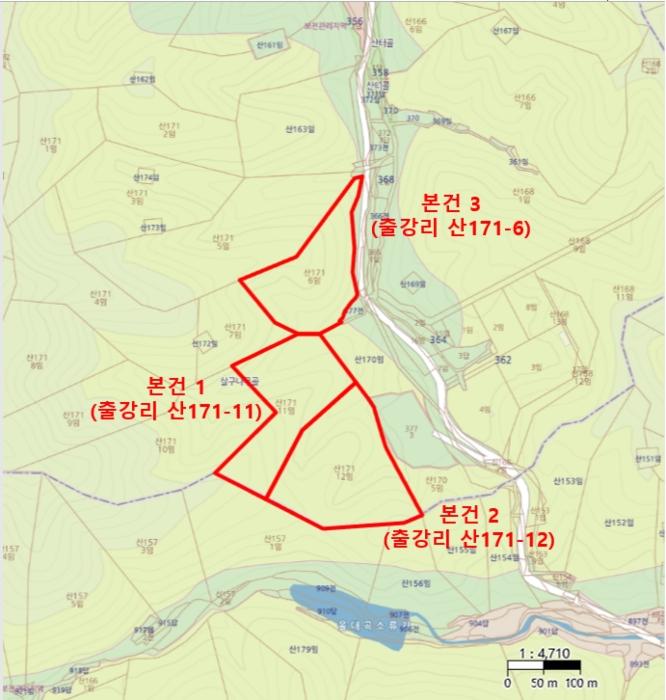 울산광역시 울주군 삼동면 출강리 산171-11 임야 경매 사진 8