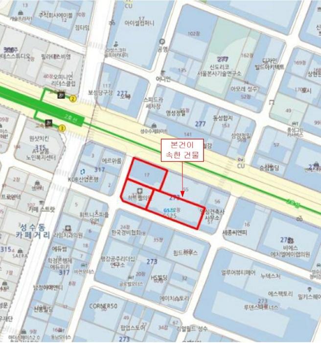 서울특별시 성동구 아차산로 126, 9층906호 (성수동2가,더리브세종타워)구) 서울특별시 성동구 성수동2가 273-52 아파트형공장 경매 사진 22