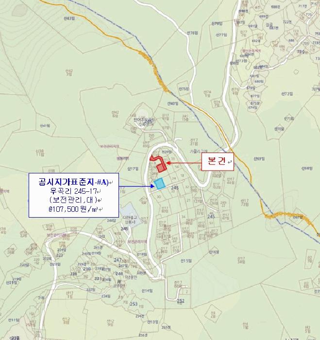 경상남도 밀양시 삼랑진읍 우곡리 산17-124 임야 경매 사진 10