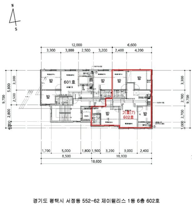 경기도 평택시 탄현1로124번길 19-2, 1동 2층205호 (서정동,제이팰리스)구) 경기도 평택시 서정동 552-62 근린상가 경매 사진 46