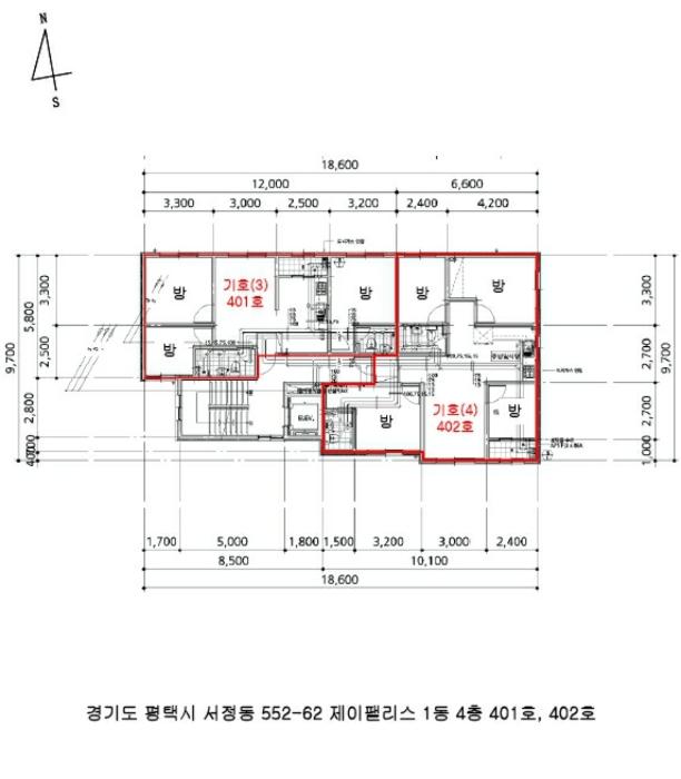 경기도 평택시 탄현1로124번길 19-2, 1동 2층206호 (서정동,제이팰리스)구) 경기도 평택시 서정동 552-62 근린상가 경매 사진 44