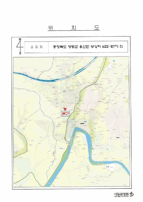 충청북도 영동군 용산면 부상리 622-1 대지 경매 사진 21