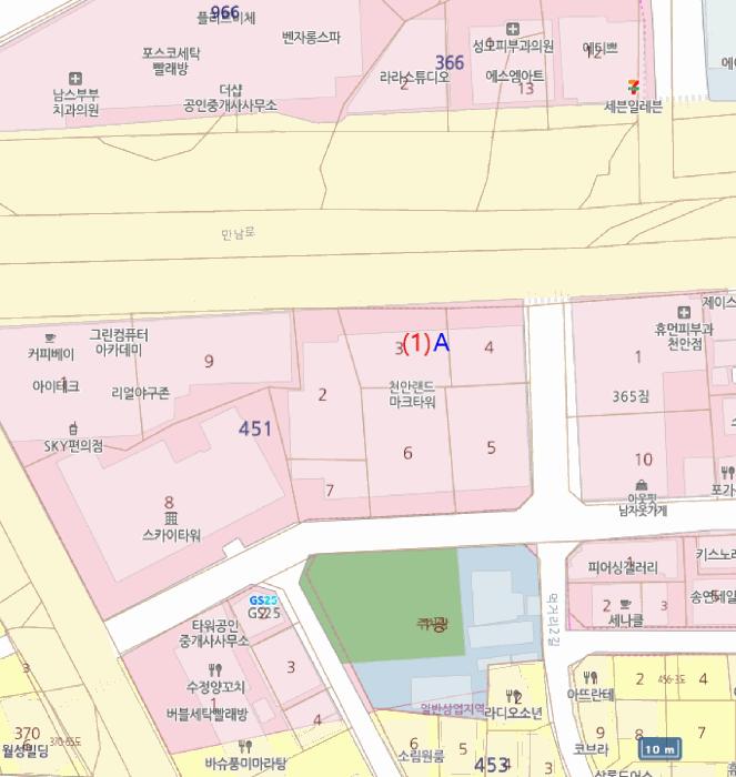 충청남도 천안시 동남구 신부동 451-2 천안랜드마크타워 16층 1618호 오피스텔 경매 사진 24