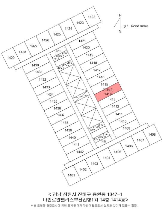 경상남도 창원시 진해구 신항2로 106, 15층1517호 (용원동,다인로얄팰리스부산신항1차)구) 경상남도 창원시 진해구 용원동 1347-1 오피스텔 경매 사진 26