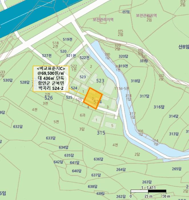 경상남도 함안군 군북면 박곡리 1112 임야 경매 사진 57