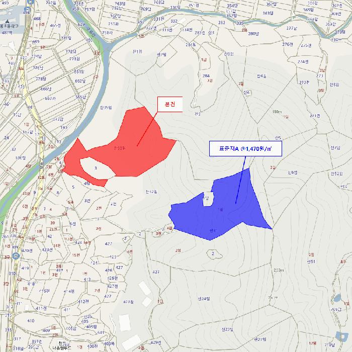 충청북도 충주시 소태면 양촌리 산33 임야 경매 사진 16