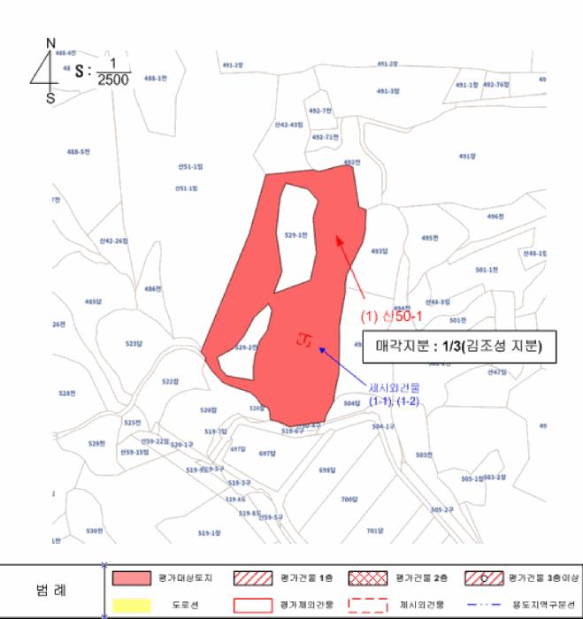 충청북도 음성군 삼성면 상곡리 산50-1 임야 경매 사진 23