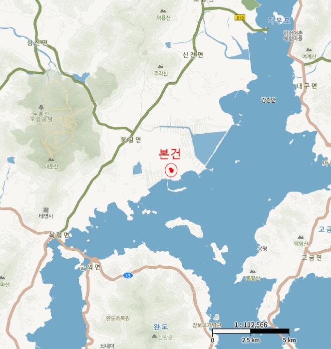 전라남도 해남군 북일면 방산리 산14 임야 경매 사진 11