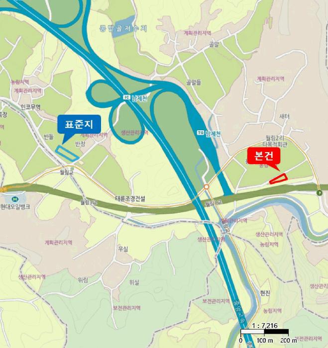 충청북도 제천시 금성면 월림리 184-1 답 경매 사진 4