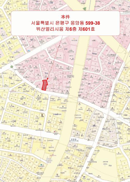 서울특별시 은평구 응암동 599-38 위산엘리시움 6층601호 오피스텔 경매 사진 11