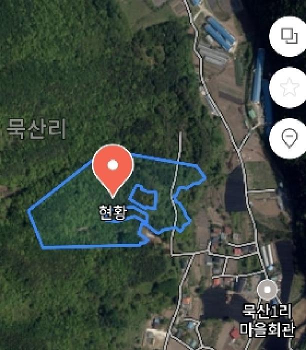 충청남도 금산군 진산면 묵산리 산77-1 임야 경매 사진 5