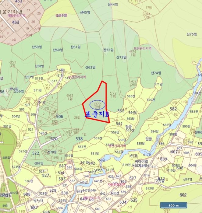 경기도 화성시 팔탄면 기천리 산25 임야 경매 사진 9