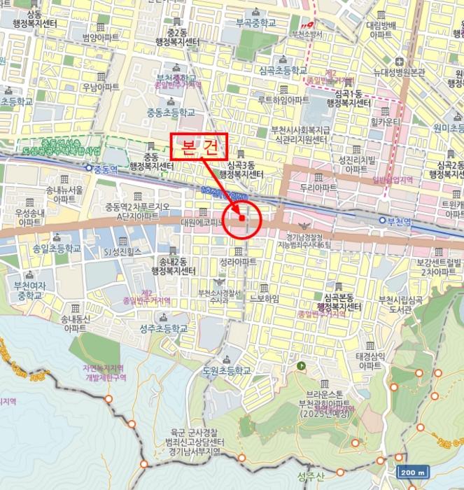 경기도 부천시 소사구 경인로169번길 7-5, 14층1403호 (송내동,에이치.비엘림캐슬)구) 경기도 부천시 소사구 송내동 572-8 오피스텔 경매 사진 10