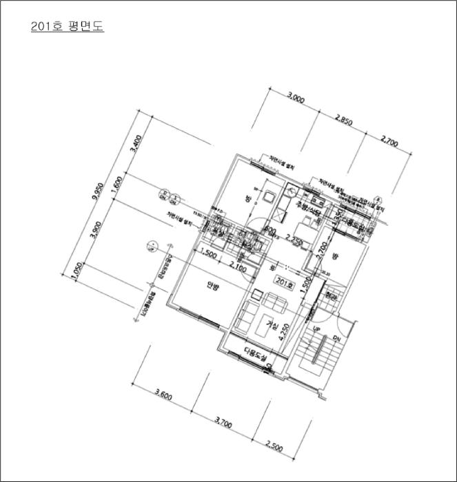 경기도 안산시 상록구 부곡동 638-11 가동 2층201호 다세대(빌라) 경매 사진 10