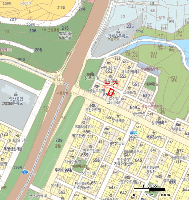 경기도 안산시 상록구 부곡동 654-4 동산타워 나동 5층502호 다세대(빌라) 경매 사진 13