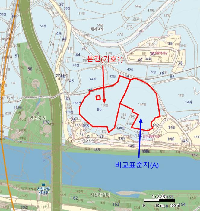 인천광역시 서구 시천동 86-150 임야 경매 사진 11
