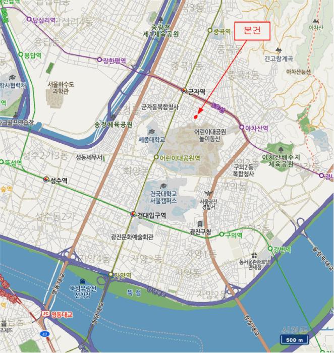 서울특별시 광진구 능동 177-3 빌라헤르메스 지층103호 근린상가 경매 사진 16