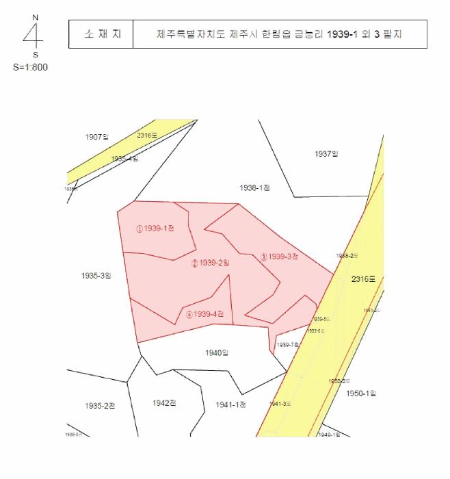 제주특별자치도 제주시 한림읍 금능리 1939-1 전 경매 사진 21