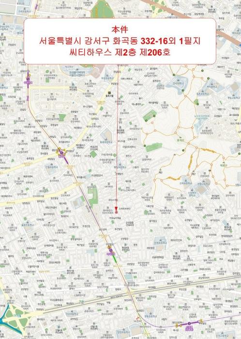 서울특별시 강서구 초록마을로 157-10, 제2층 제206호 (화곡동, 씨티하우스)구) 서울특별시 강서구 화곡동 332-16 근린상가 경매 사진 11