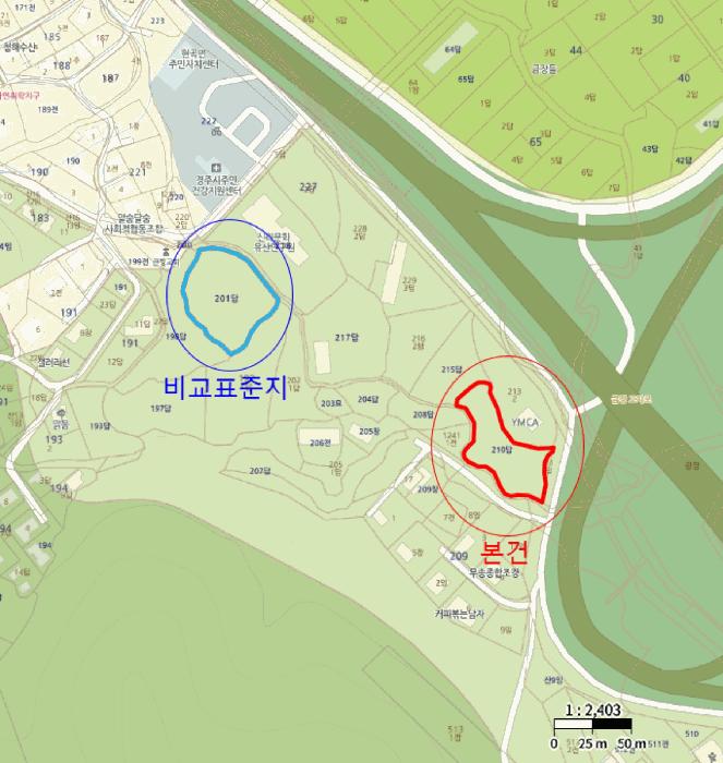 경상북도 경주시 현곡면 금장리 210 답 경매 사진 3