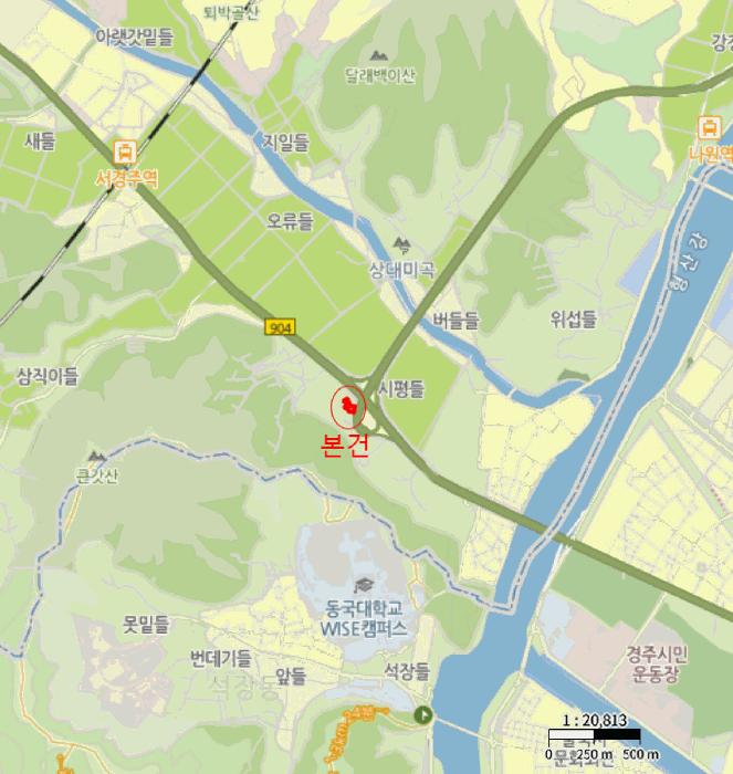경상북도 경주시 현곡면 금장리 210 답 경매 사진 4