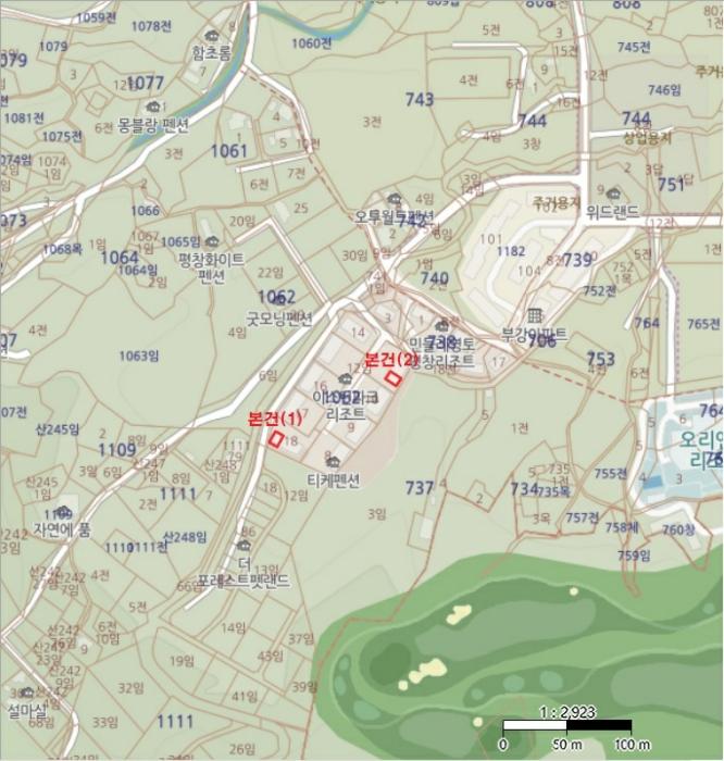 강원특별자치도 평창군 봉평면 안흥동1길 47, 2층205호구) 강원특별자치도 평창군 봉평면 무이리 1062-8 콘도(호텔) 경매 사진 17