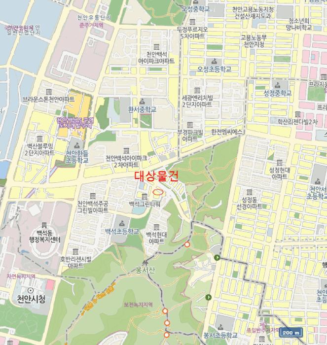 충청남도 천안시 서북구 백석동 868 천안베스트빌2차 8층808호 오피스텔 경매 사진 18