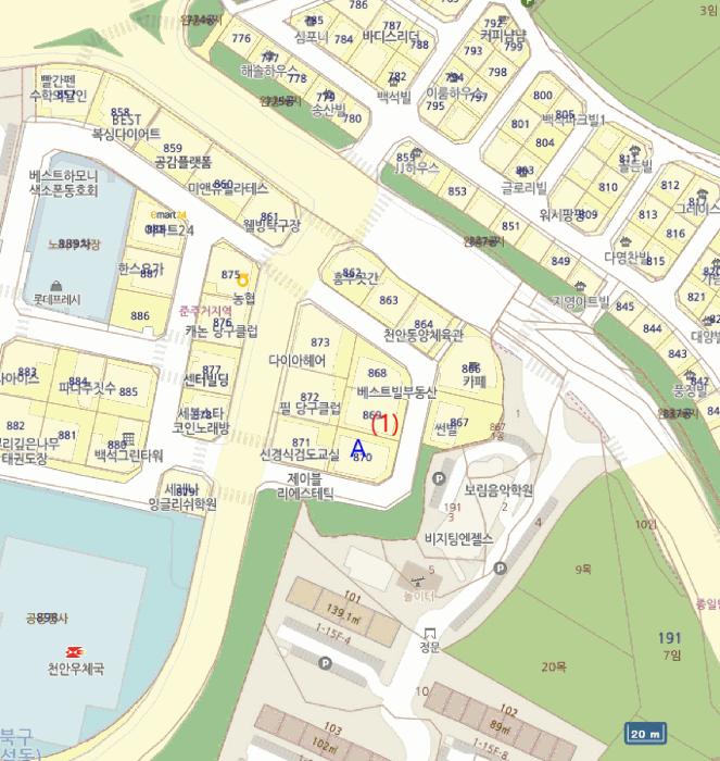충청남도 천안시 서북구 백석동 868 천안베스트빌2차 8층808호 오피스텔 경매 사진 19