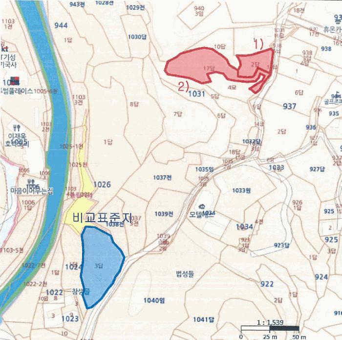경상북도 칠곡군 동명면 기성리 1031-2 답 경매 사진 9