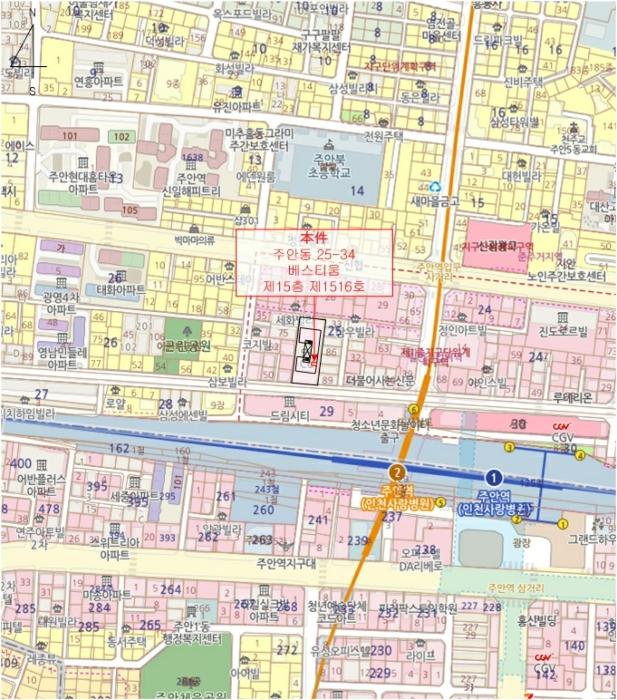 인천광역시 미추홀구 염창로 35, 15층1516호 (주안동,베스티움)구) 인천광역시 미추홀구 주안동 25-34 도시형생활주택 경매 사진 11