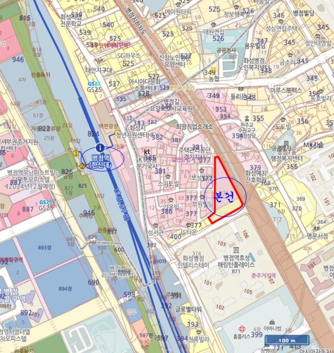 경기도 화성시 경기대로 1011, 18층1801호 (병점동,병점역써밋프라움비동)구) 경기도 화성시 병점동 376-11 오피스텔 경매 사진 12