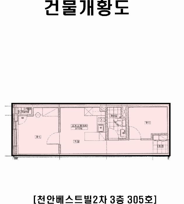 충청남도 천안시 서북구 백석동 868 천안베스트빌2차 3층305호 오피스텔 경매 사진 14