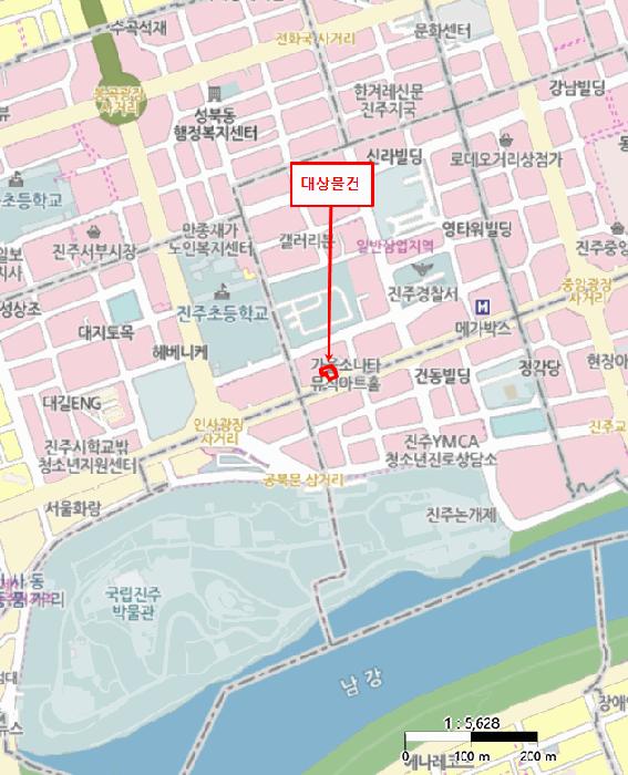 경상남도 진주시 중안동 16-13 대지 경매 사진 5