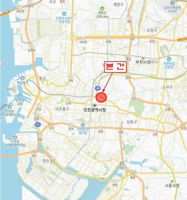 인천광역시 남동구 용천로153번길 30, 5층 505호 (간석동,대준블루인)구) 인천광역시 남동구 간석동 123-19 아파트 경매 사진 9