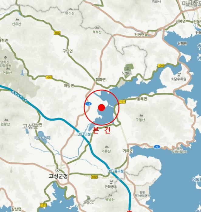 경상남도 고성군 마암면 보전리 1335-6 대지 경매 사진 52