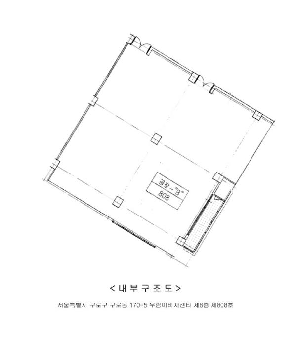 서울특별시 구로구 구로동 170-5 우림이비지센타 제8층 제808호 아파트형공장 경매 사진 9