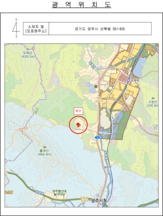 경기도 양주시 산북동 351-3 대지 경매 사진 21