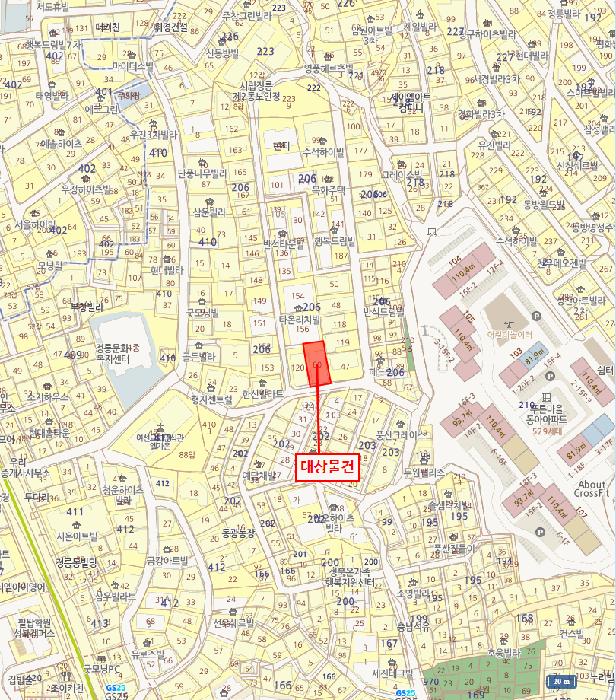 서울특별시 성북구 정릉동 206-60 천우네오젠 4층401호 다세대(빌라) 경매 사진 11