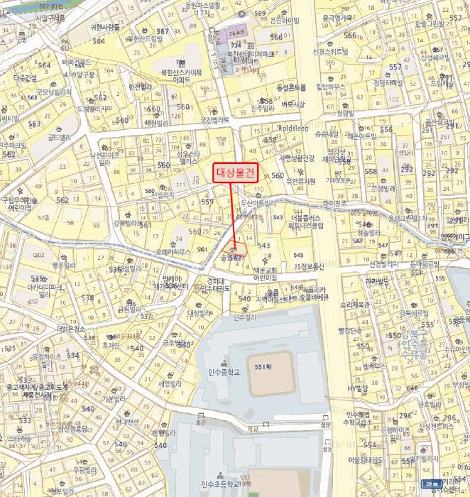 서울특별시 강북구 수유동 542-3 3층302호 다세대(빌라) 경매 사진 13