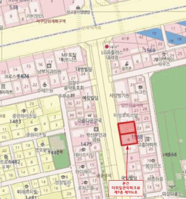 서울특별시 관악구 신림동 1568-5 더위일관악파크뷰 9층906호 오피스텔 경매 사진 13
